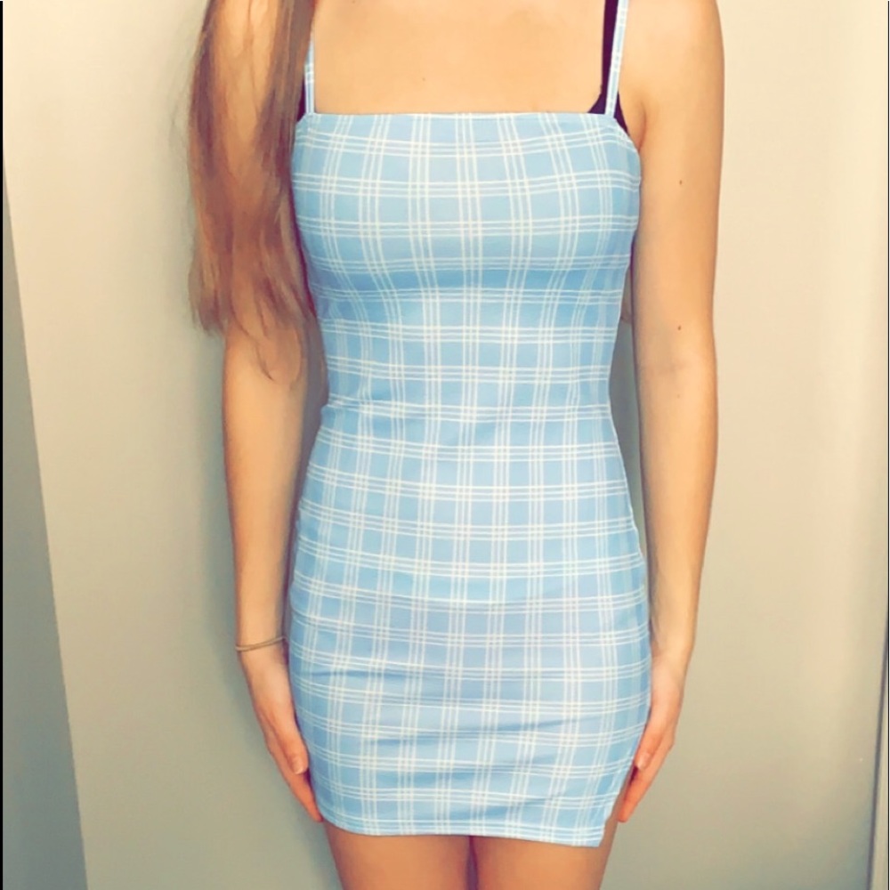 Split Side Fitted Cami Dress/ Shein
